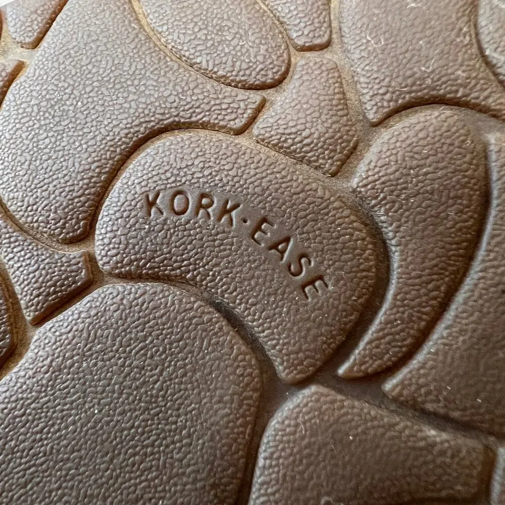 Kork-Ease Booties Womens Size 9M Brown Castanedo Suede Ankle Leather Block Heel